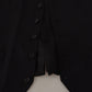 Elegant Black Martini Blazer and Vest Ensemble