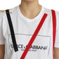 Limited Edition Chic White Cotton Tee