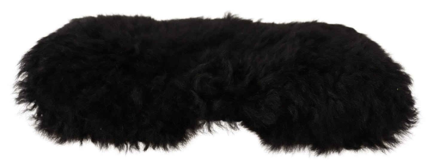 Black Cashmere Fur Women Beanie Women Hat