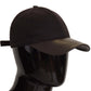 Elegant Cashmere-Leather Baseball Hat