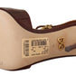 Elegant Brown Devotion Leather Pumps