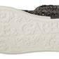 Chic Black Wool-Cotton High Top Sneakers