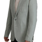 Light Green Cashmere Silk Blazer