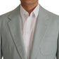 Light Green Cashmere Silk Blazer