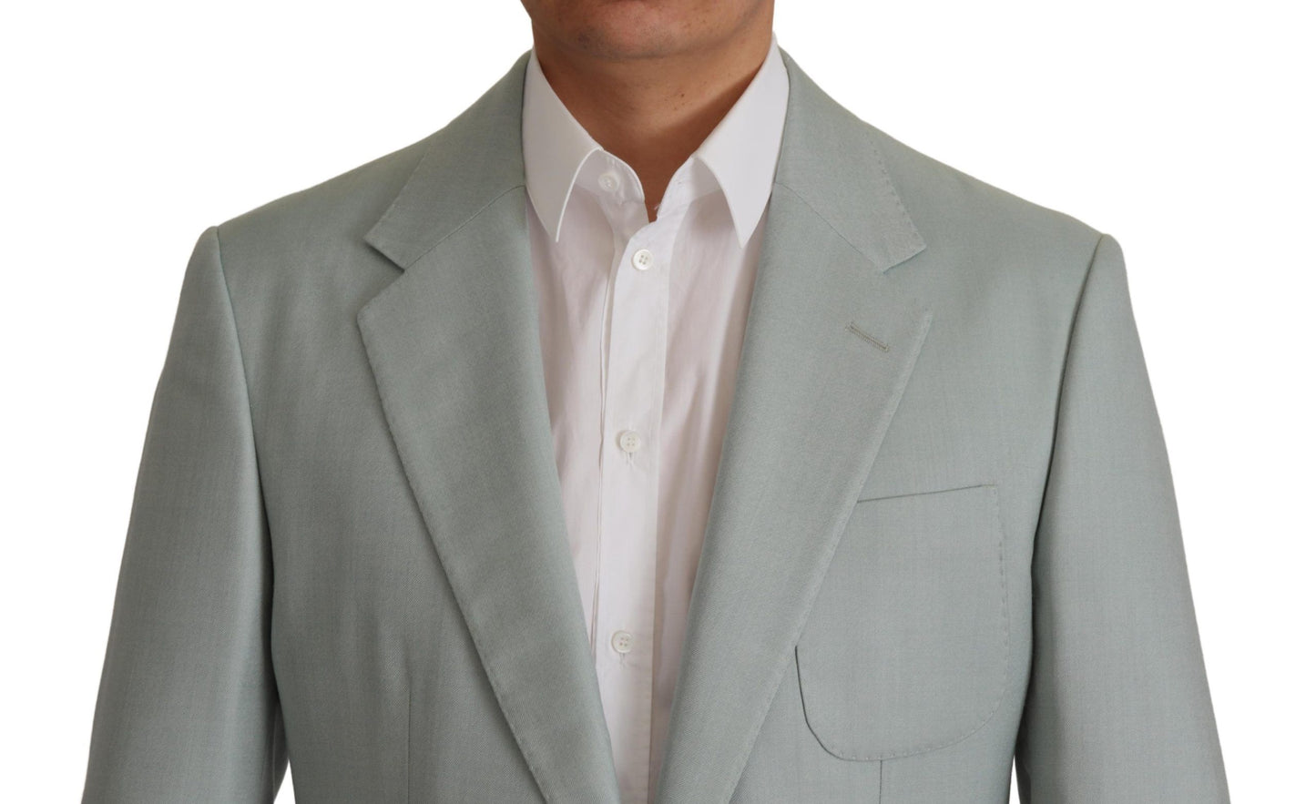 Light Green Cashmere Silk Blazer