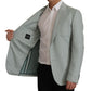 Light Green Cashmere Silk Blazer