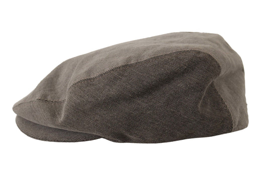 Chic Gray Newsboy Hat