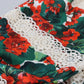 Elegant High Waist Floral Pants