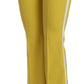 Chic Yellow Flare Pants for Elegant Evenings