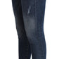 Chic Cropped Skinny Denim Jeans
