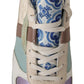 Elegant Multicolor Patchwork Sneakers