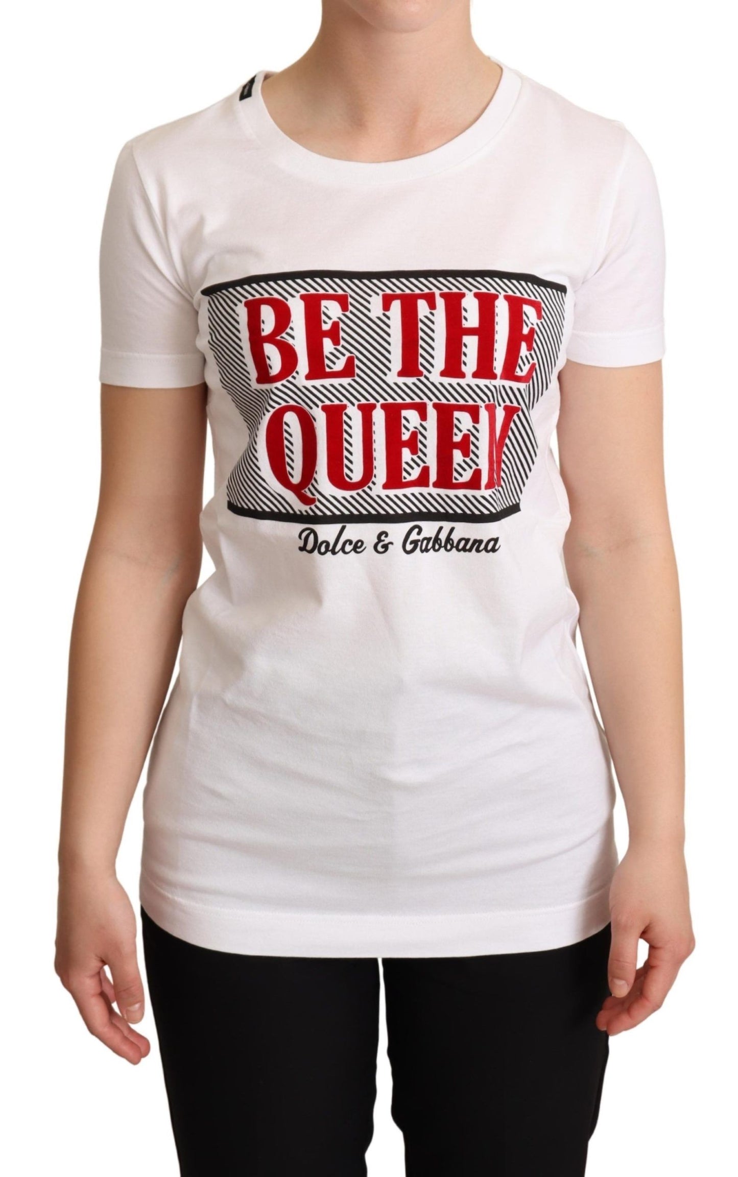 Be The Queen Crewneck Cotton Tee