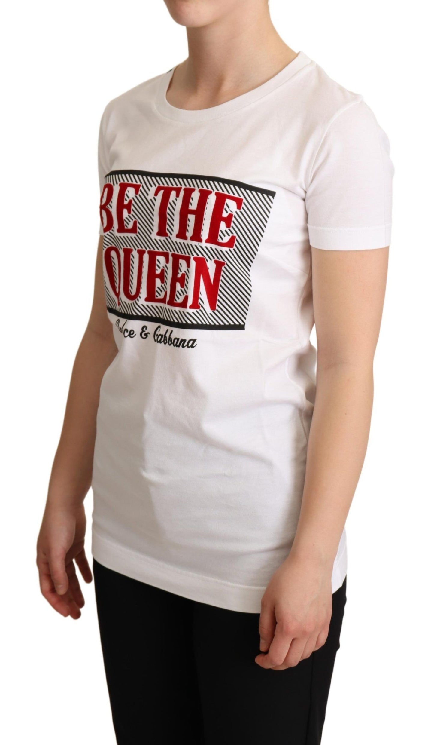 Be The Queen Crewneck Cotton Tee