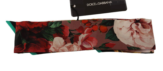 Exquisite Floral Silk Scarf