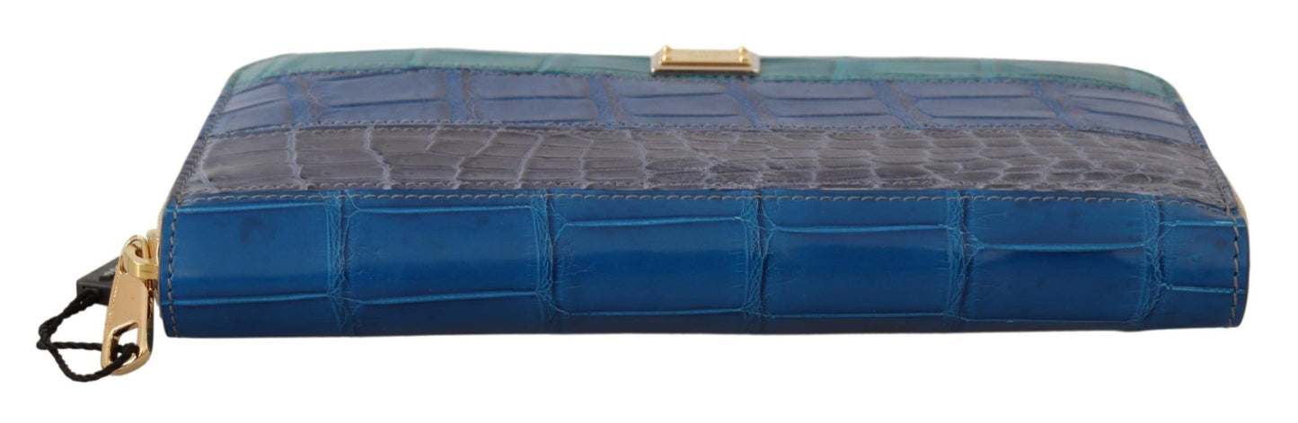 Exquisite Multicolor Leather Long Wallet