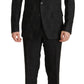 Glittering Black Martini Suit Set