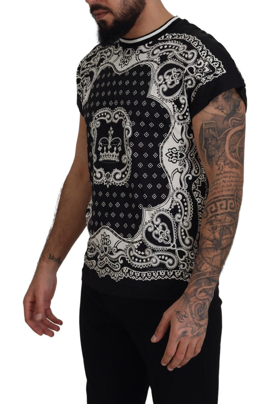 Baroque Elegance Crewneck Tee