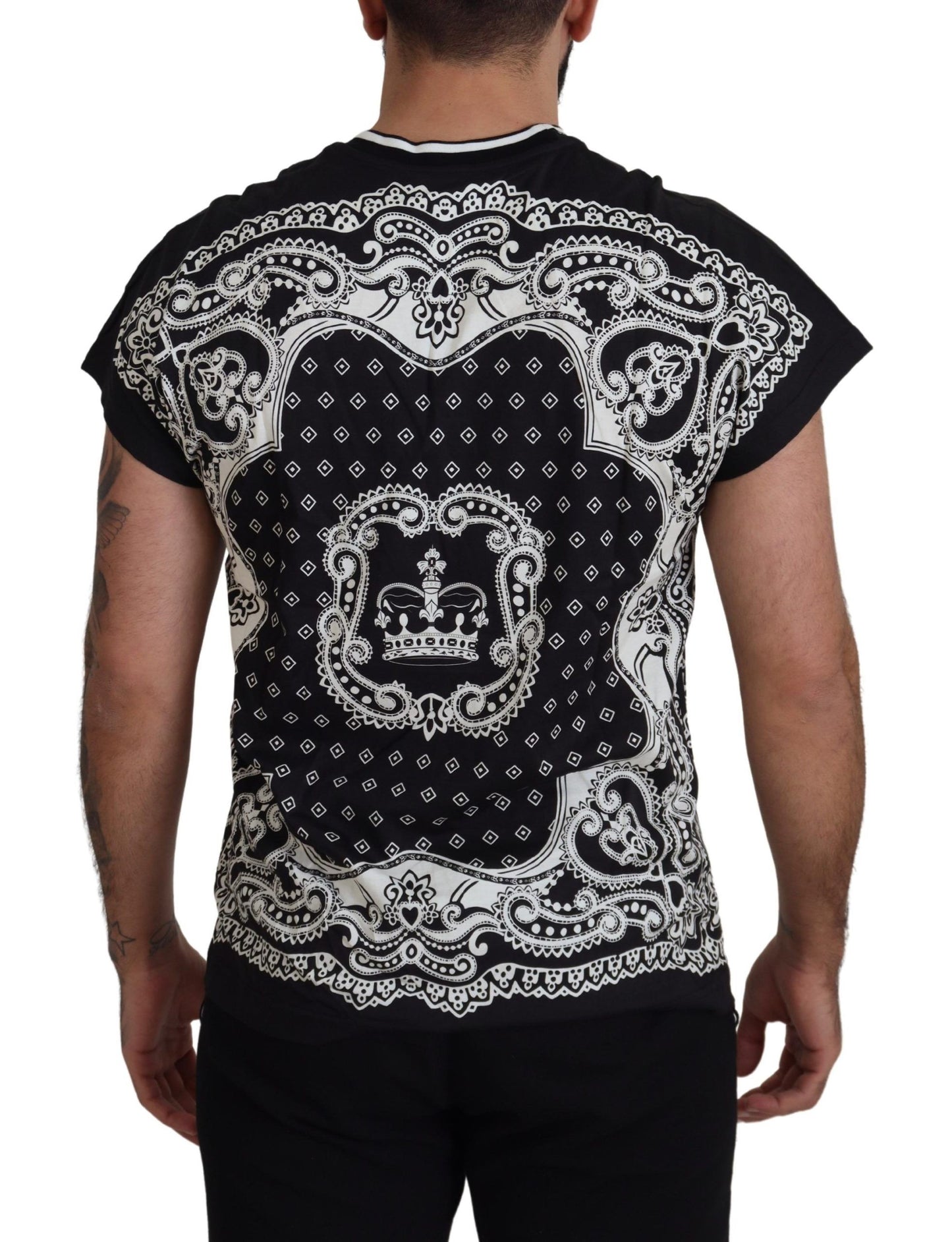 Baroque Elegance Crewneck Tee