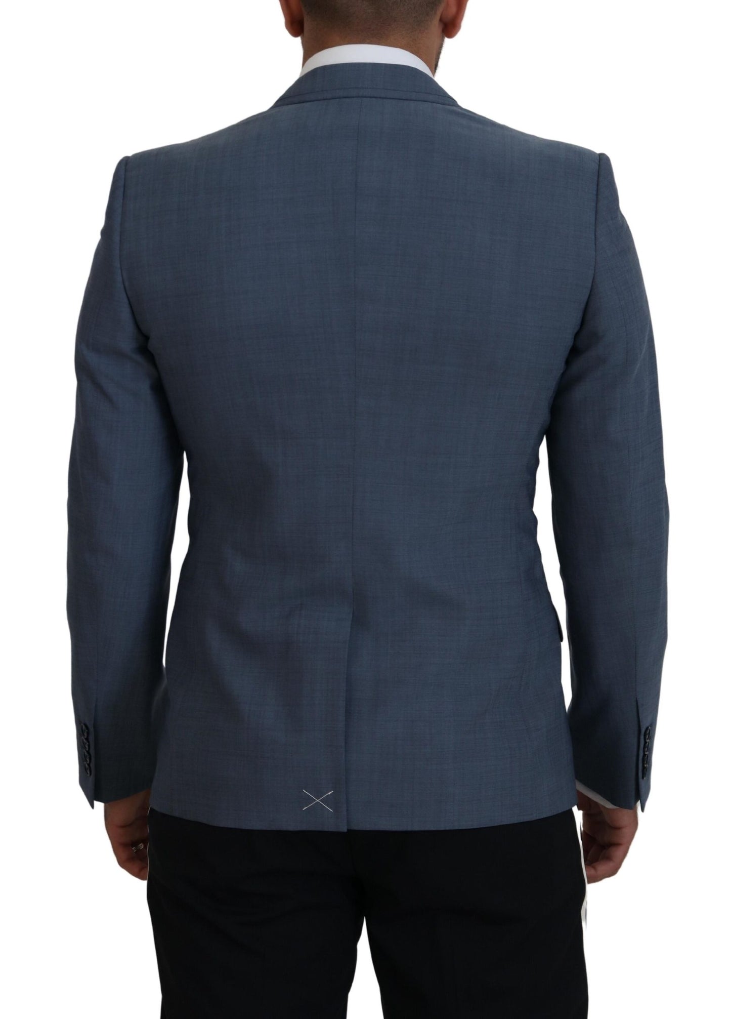 Elegant Blue Single Breasted Sport Blazer