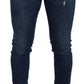 Elegant Italian Blue Denim Pants
