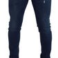Elegant Italian Blue Denim Pants