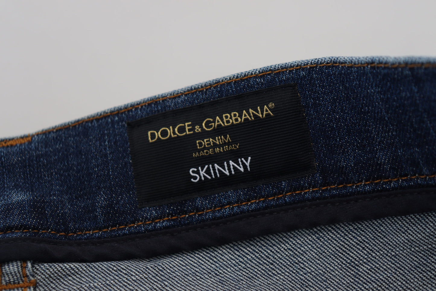 Elegant Italian Blue Denim Pants