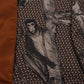 Bronze Monkey Print Silk Slim Jacket Blazer
