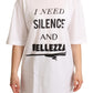 Elegant Motive Print Crewneck T-shirt