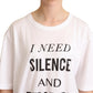 Elegant Motive Print Crewneck T-shirt