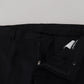 Black Wool Chino Formal Pants