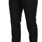 Dark Grey Solid Men Formal Pants