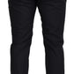 Dark Grey Solid Men Formal Pants