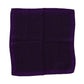 Purple Patterned Square Handkerchief Scarf