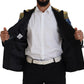Gold Lurex Double Breasted Jacket Blazer