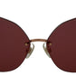 Red Gold DG2204 Butterfly Logo Women Eyewear Sunglasses