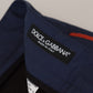 Blue Cotton Chino Formal Pants
