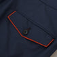 Blue Cotton Chino Formal Pants