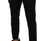 Black Wool Chino Men Formal Pants