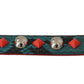 Emerald Green Leather Shoulder Strap