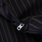 Black Brown Striped Men Formal Pants