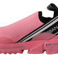 Pink Low Top Slip On Casual Sorrento Sneakers