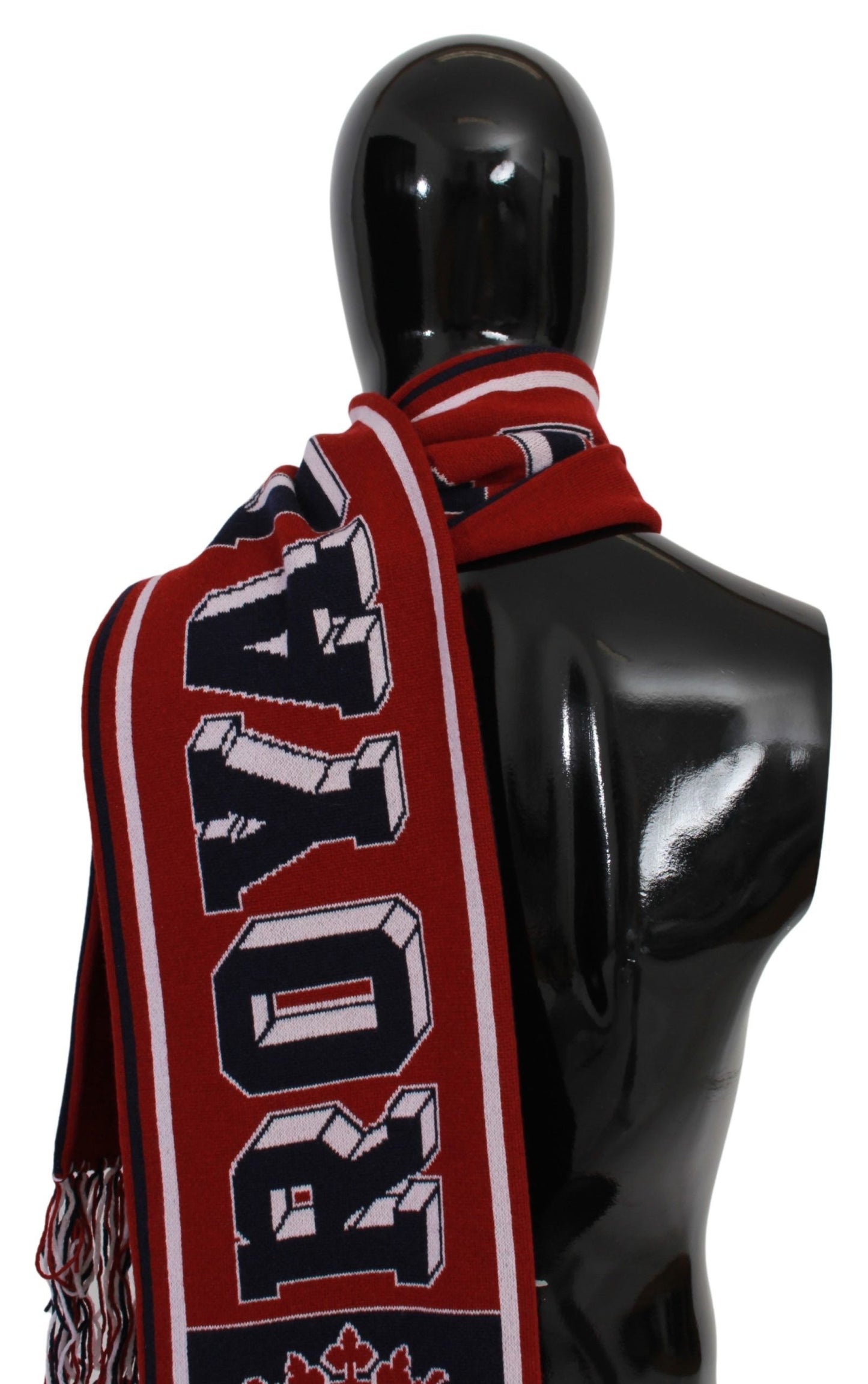 Elite Cashmere Men's Scarf in Red