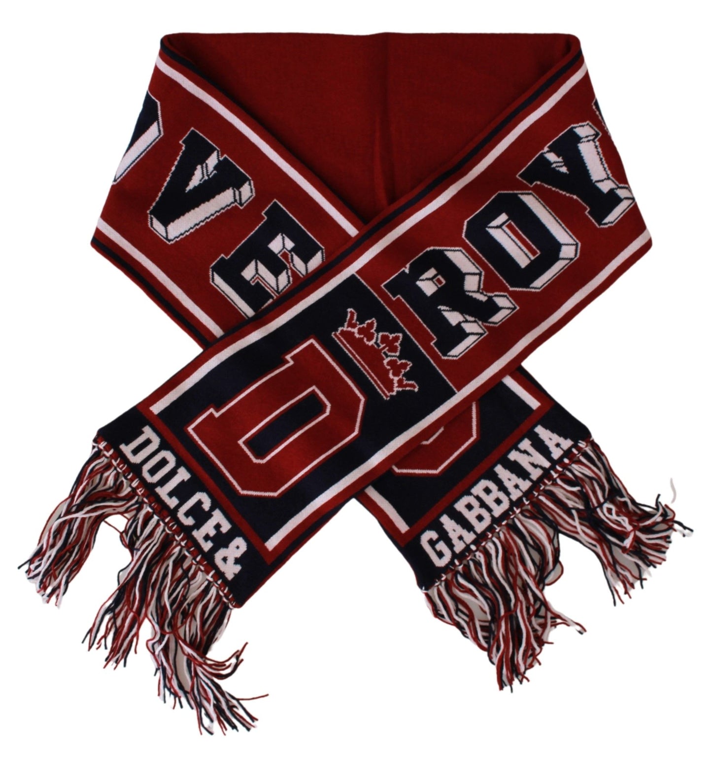 Elite Cashmere Men's Scarf in Red