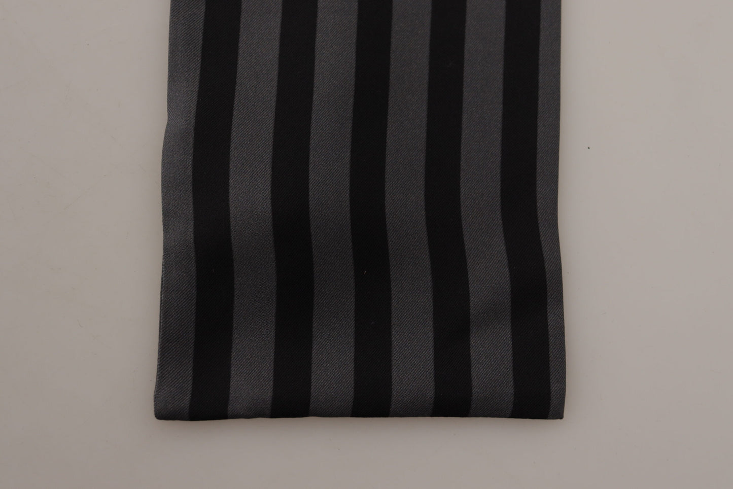 Elegant Monochrome Silk Scarf for Men