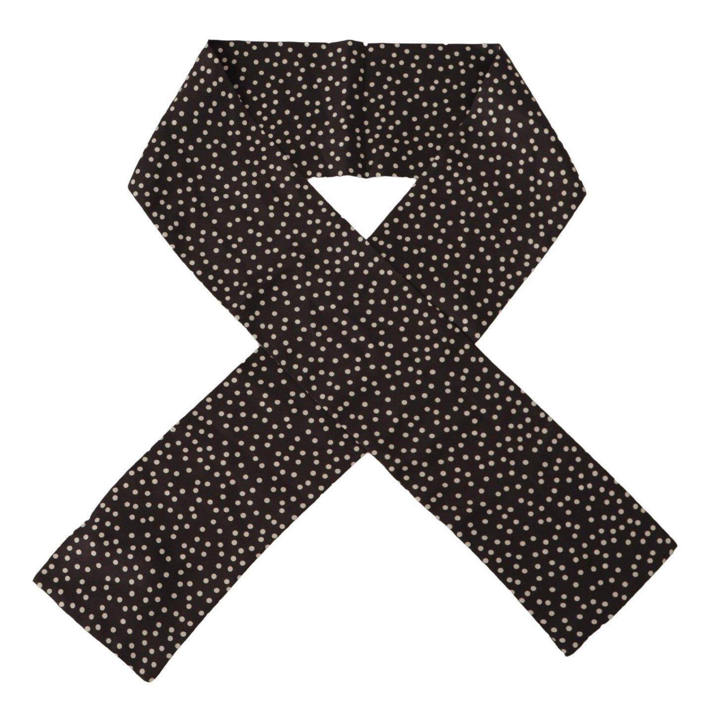 Elegant Silk Polka Dot Men's Scarf