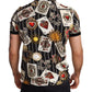 Black Playing Cards Polo Shirt
