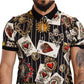 Black Playing Cards Polo Shirt