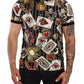 Black Playing Cards Polo Shirt