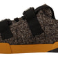 Elegant Wool-Cotton Blend Casual Sneakers