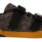 Elegant Wool-Cotton Blend Casual Sneakers